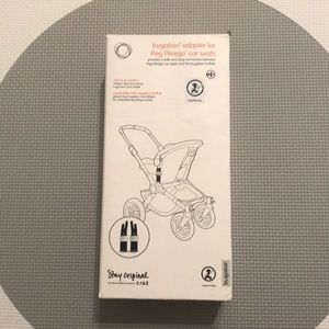 Bugaboo adapter for Peg Perego car seats.